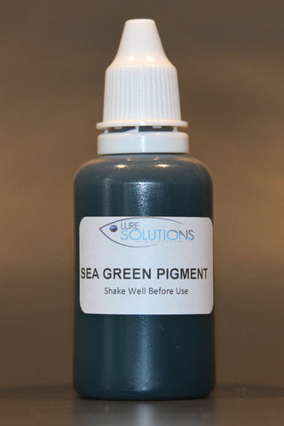 Soft Plastic Colour Concentrate Pigment 30ml.   SEA GREEN (translucent).