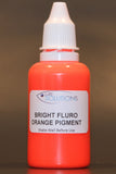 Soft Plastic Colour Concentrate Pigment 30ml.  BRIGHT FLURO ORANGE  (opaque).