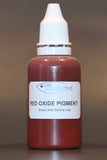 Soft Plastic Colour Concentrate Pigment 30ml.  RED OXIDE (opaque).