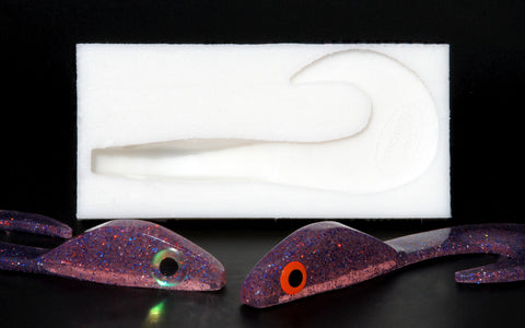 Whiptail mould (4.5" 110mm) 12g lure
